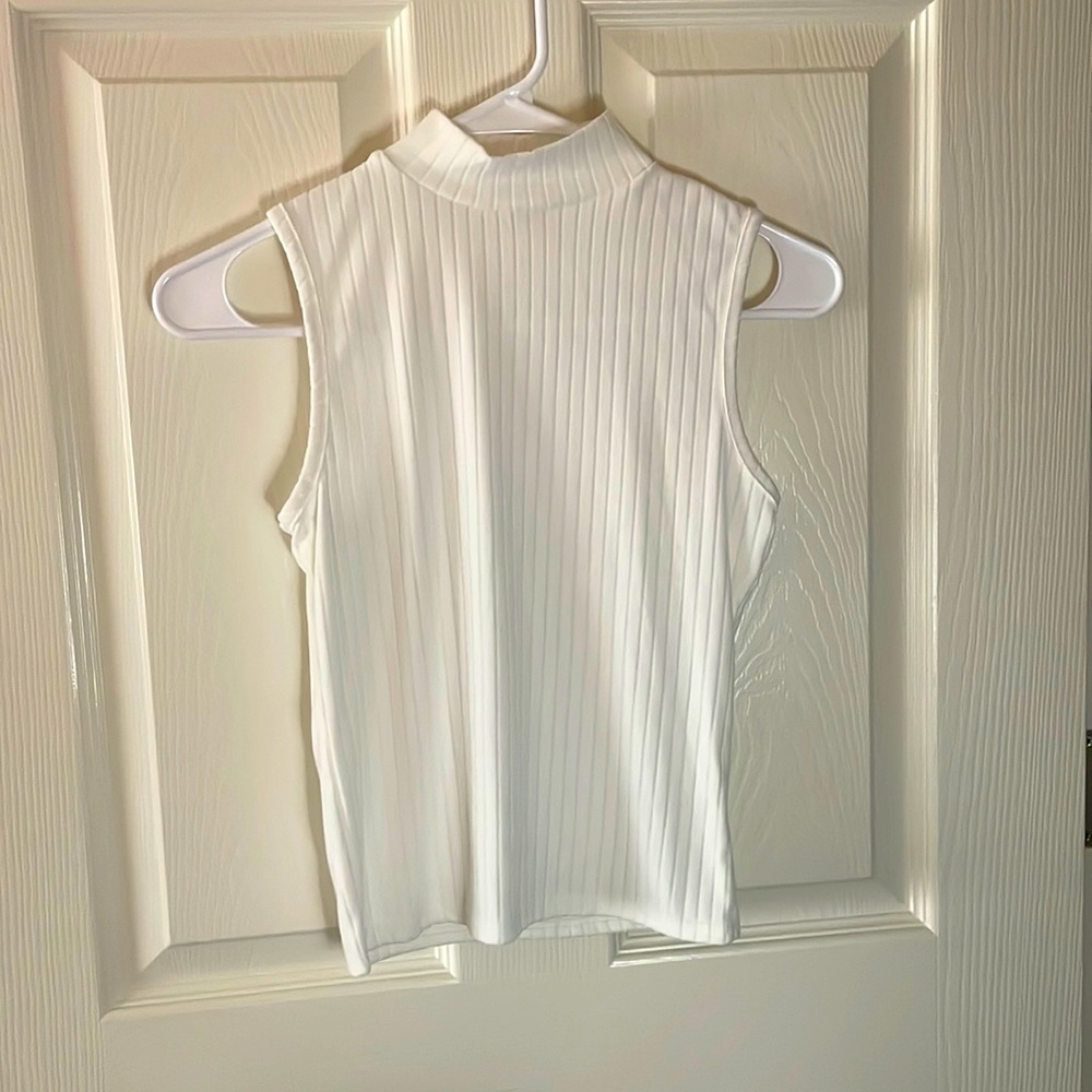 white turtle neck- never worn before